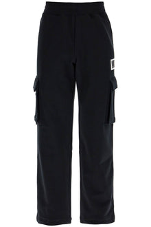  Moschino barcode jogging pants