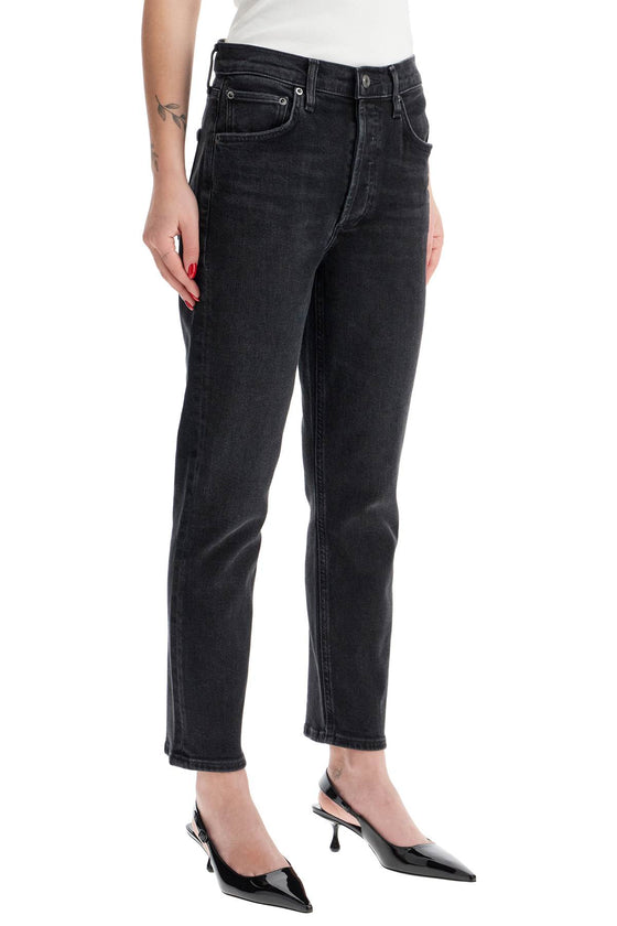 Agolde riley cropped jeans