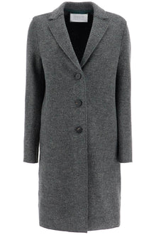  Harris Wharf London single-breasted wool coat in boiled