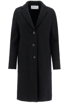  Harris Wharf London single-breasted wool coat in boiled