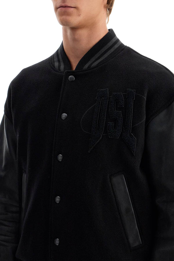 Diesel varsity jacket by l