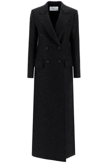  Harris Wharf London double-breasted pressed wool coat