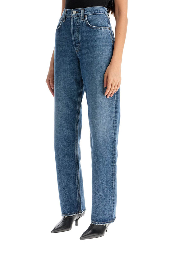 Agolde relaxed straight fit kelly jeans