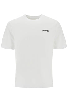  Axel Arigato white organic cotton crew neck t-shirt with discreet logo