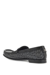 Dolce & Gabbana jacquard canvas loafers