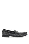 Dolce & Gabbana jacquard canvas loafers