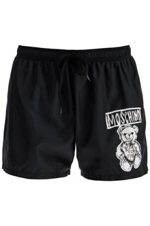  Moschino 'sea print boxer shorts for