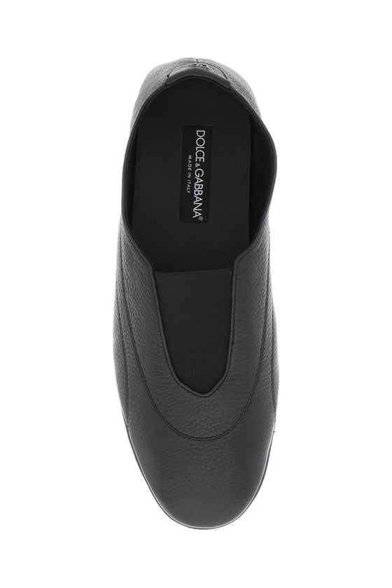 Dolce & Gabbana leather slipper for