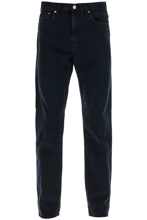 Agolde crushed wash curtis jeans in