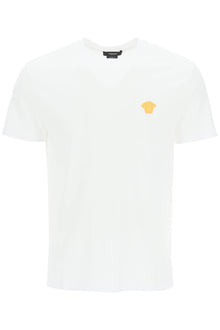  Versace medusa embroidered t-shirt