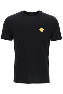  Versace medusa embroidered t-shirt