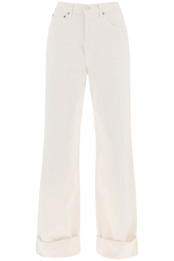 Agolde dame wide leg jeans