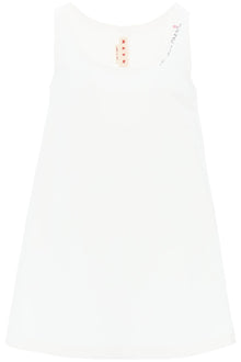  Marni flared dress with hand-embroidered