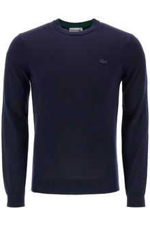  Lacoste wool crewneck pullover