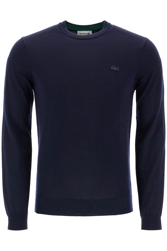 Lacoste wool crewneck pullover