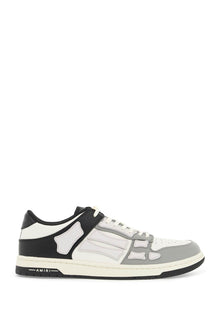  Amiri two-tone skel top low sneakers