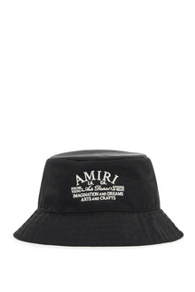  Amiri "arts district embroidered bucket hat"