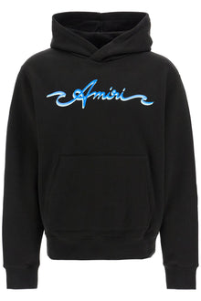  Amiri hooded sweatshirt with logo print