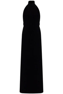  MAX MARA PIANOFORTE long velvet dress in armida style