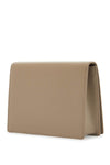 Dolce & Gabbana taupe calfskin crossbody bag with adjustable strap