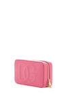 Dolce & Gabbana lilac calfskin shoulder bag with adjustable strap