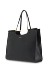 Dolce & Gabbana large black leather tote bag