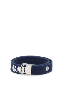  Dolce & Gabbana "logo tape belt in ribbon