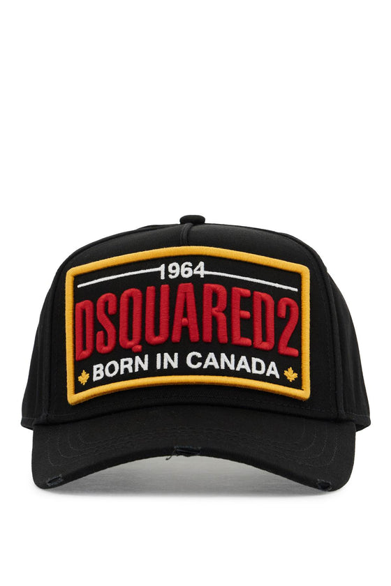 Dsquared2 baseball cap with logo patch