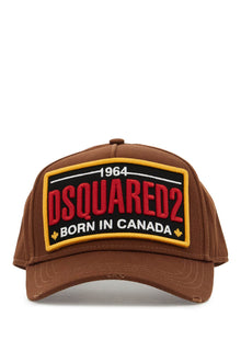  Dsquared2 baseball cap with logo patch