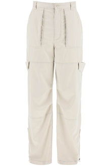  Acne Studios microfiber cargo pants in seven