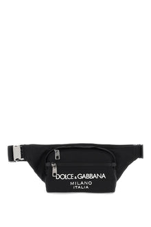  Dolce & Gabbana nylon beltpack bag with logo