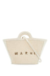 Marni beige cotton and nylon handbag with woven design