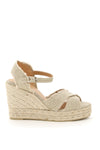 CASTANER lurex bromelia wedge sandals