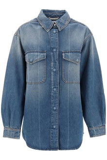  Closed denim overshirt made of recycled cotton blend