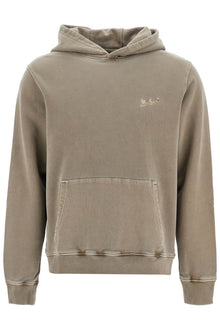  Woolrich hooded sweatshirt with tie-d