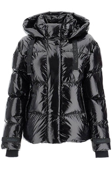  Woolrich shiny nylon down jacket