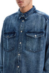 Marant tailly denim overshirt