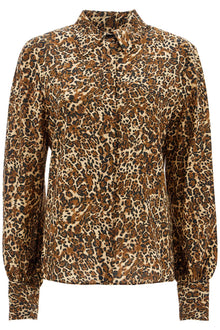  Isabel Marant 'teysa silk leopard print