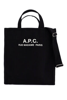  A.P.C. récupération canvas shopping bag