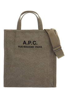  A.P.C. récupération canvas shopping bag