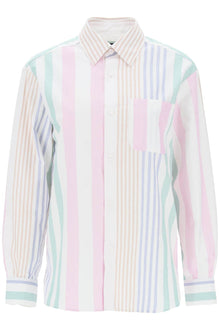  A.P.C. sela striped oxford shirt