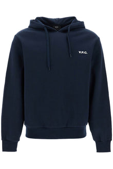  A.P.C. hooded sweatshirt with flocked