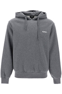  A.P.C. hooded sweatshirt with flocked