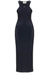 Coperni shiny jersey midi dress in