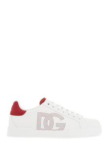  Dolce & Gabbana 'perforated logo portof