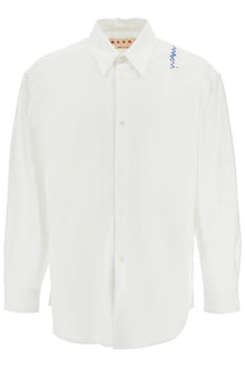  Marni "oxford shirt with pocket detail