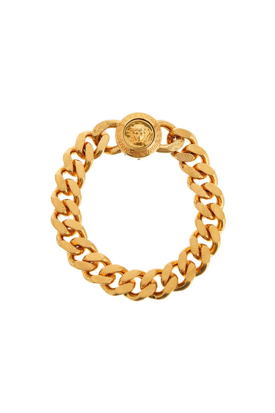 Versace chain medusa bracelet