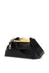 Jimmy Choo leather diamond frame clutch