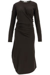 Lemaire long-sleeved twisted dress