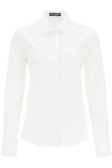  Dolce & Gabbana slim-fit stretch poplin shirt